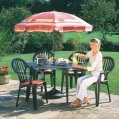 11-piece oval patio set