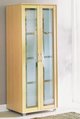 2-door wardrobe/glass panel