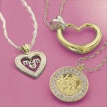 diamond-set st christopher pendant
