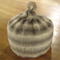 LXDirect faux fur bean bag