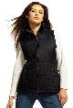 padded zip gilet