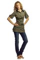 Safari style shirt dress