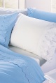LXDirect vogue embroidered flat sheet