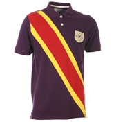 Lyle and Scott Blackberry Pique Polo Shirt