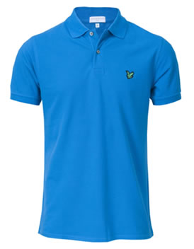 lyle and scott Green Eagle Polo Bright Blue