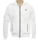 Vintage White Full Zip Tracksuit Top