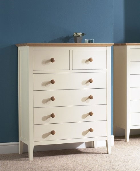 Lyndhurst 2 over 4 Drawer Chest of Drawers