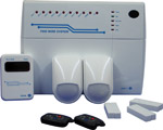 8 Zone 2 Wire Alarm System LS800S ( LS400 2 Wire