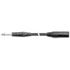 Professional 6.3mm mono jack to (M) XLR 2m