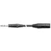 Professional 6.3mm stereo jack to (M) XLR 3m