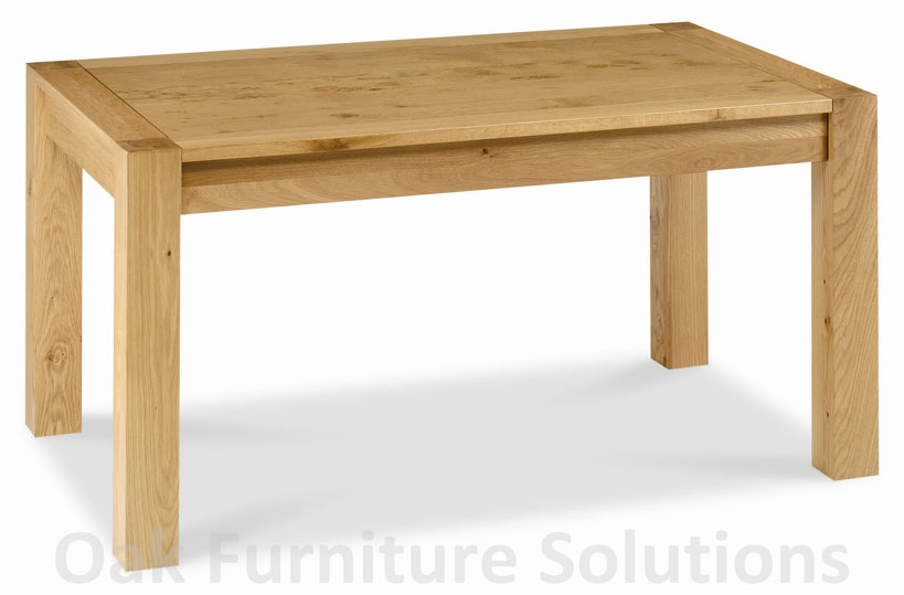 Lyon Oak End Extension Dining Table - 150-190cm