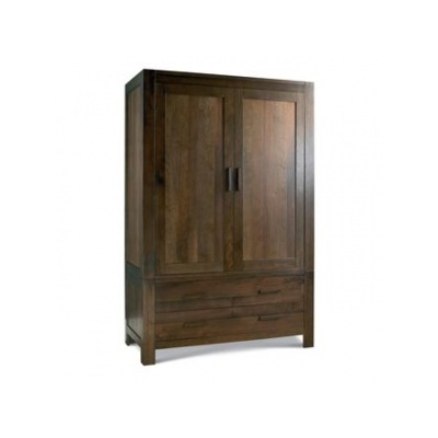 Lyon Walnut Gents Wardrobe