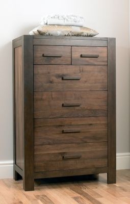 Walnut 4+2 Drawer Chest