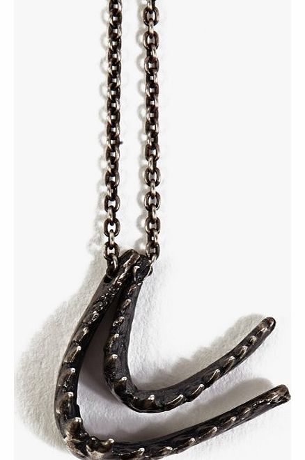 M.Cohen Oxidised Sterling Silver Shark Teeth