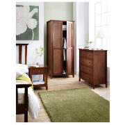 Macau Double Wardrobe, Dark Brown