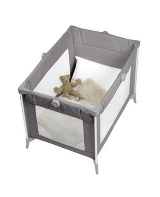 Maclaren Philippe Starck Travel Cot Charcoal