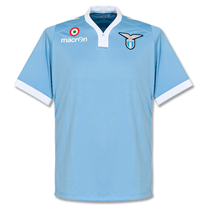 Macron Lazio Home Replica Shirt 2013 2014