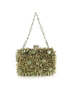 Beaded Evening Clutch w/Chain Strap