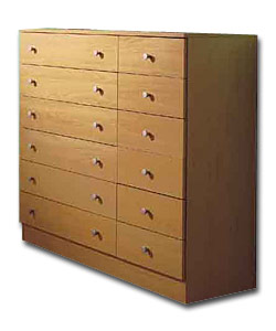 Madrid 6 Plus 6 Drawer Chest