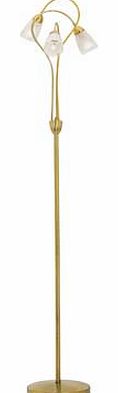 Floor Lamp - Antique Brass