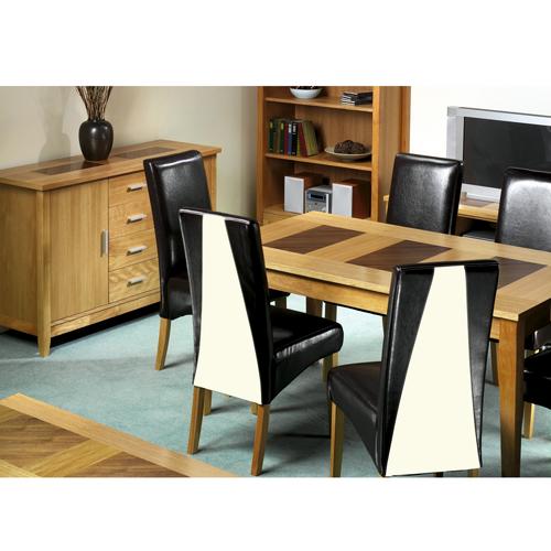 Madrid Oak Dining Set (5 Table + Sideboard)