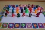 CRAZY BONES EVOLUTION SERIES 2 30 ASSORTED PLUS 30 ASSORTED STICKERS NO DUPLACATES