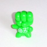 GoGos Crazy Bones Go-Gos No.38 FIST Dark Green