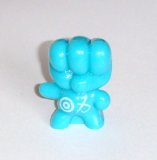 GoGos Crazy Bones Go-Gos No.38 FIST Light Blue