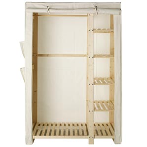 MAGIMIX Double Calico Wardrobe