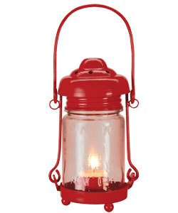 Maison Blue Garden Mason Lantern - RED