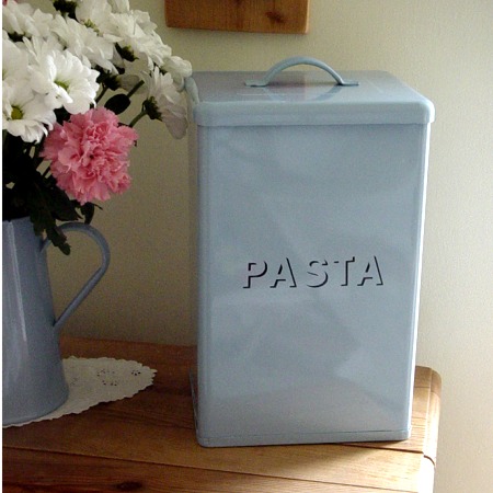 Pasta Tin in Blue