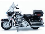 Maisto Die-cast Model Harley Davidson FLHTPI Electra Glide Police (1:18 scale in Black and White)