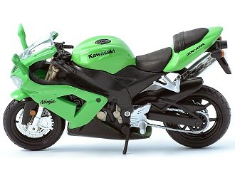 Maisto Die-cast Model Kawasaki ZX-10R Ninja (1:18 scale in Green)