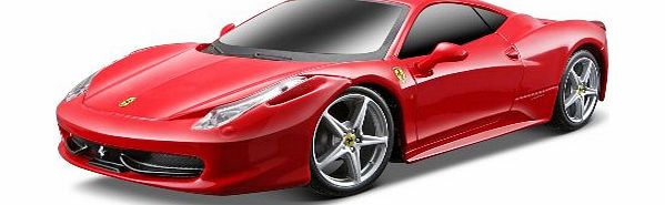 Maisto Ferrari 458 Italia in Red, Black or Yellow (1:24 scale) Radio Controlled Car