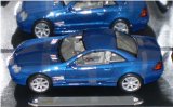 Maisto Mercedes Benz SL blue maisto premiere edition 1:18 scale