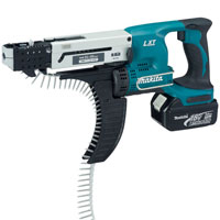 Makita Bfr550Rfe 18v Cordless Auto Feed Screwdriver   2 Lithium Ion Batteries 3Ah