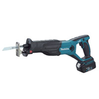 Makita Bjr181Rfe 18v Cordless Reciprocating Saw Quick Change Blade   2 Lithium Ion Batteries 3Ah