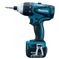 Makita Btp130Rfe 14.4v Cordless 4 Function Combi Hammer Drill   2 Lithium Ion Batteries 3Ah