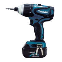 Makita Btp140Rfe 18v Cordless 4 Function Combi Hammer Drill   2 Lithium Ion Batteries 3Ah