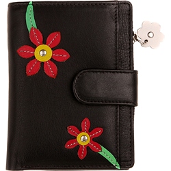 Mala Leather Blossom Small Leather Purse