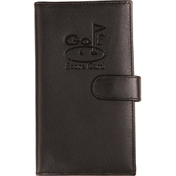 Odyssey Leather Golf Score Card Holder