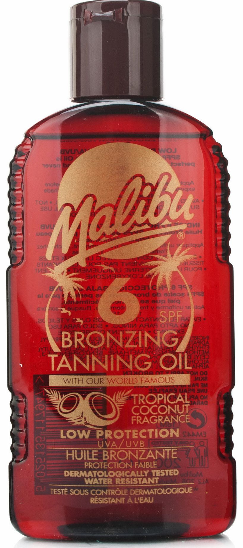 Malibu Bronzing Tanning Oil SPF6