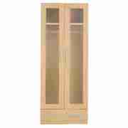 Malmo Double Wardrobe, Maple