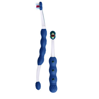 MAM Teach Me Toothbrush Set - Blue