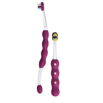 Teach Me Toothbrush Set - Pink