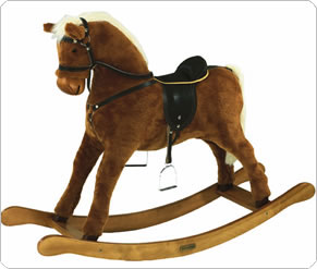 Cappuccino Rocking Horse