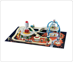 Glow in the Dark Space Rail Set