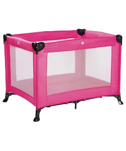 Mamas & Papas Travel Cot Pink