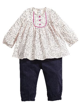 MAMAS AND PAPAS Mamas Papas 2 Piece Blouse Trouser Set