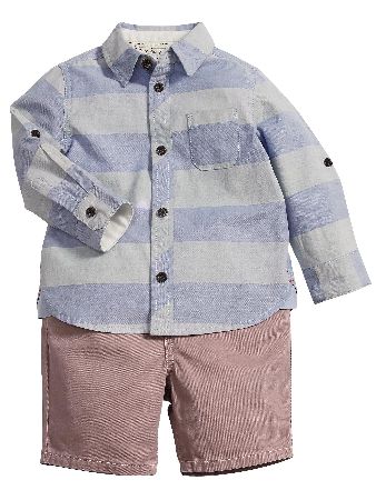 MAMAS AND PAPAS Mamas Papas 2 Piece Shirt Set